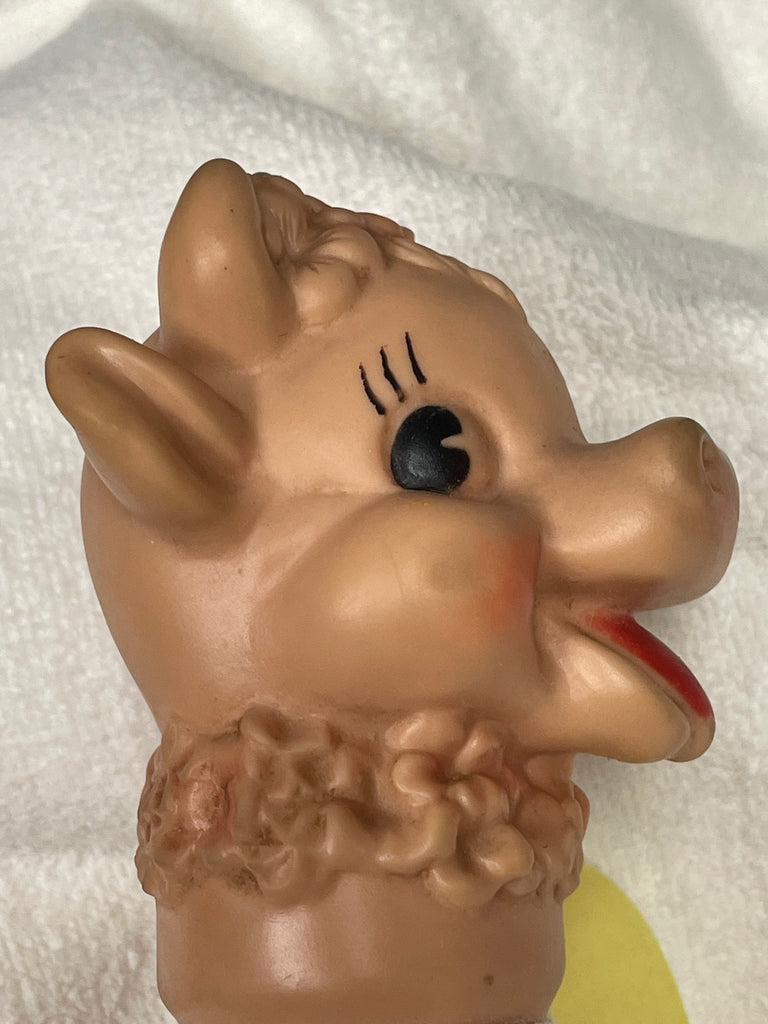 Vintage Dreamland Creations Elsie The Cow Squeak Toy