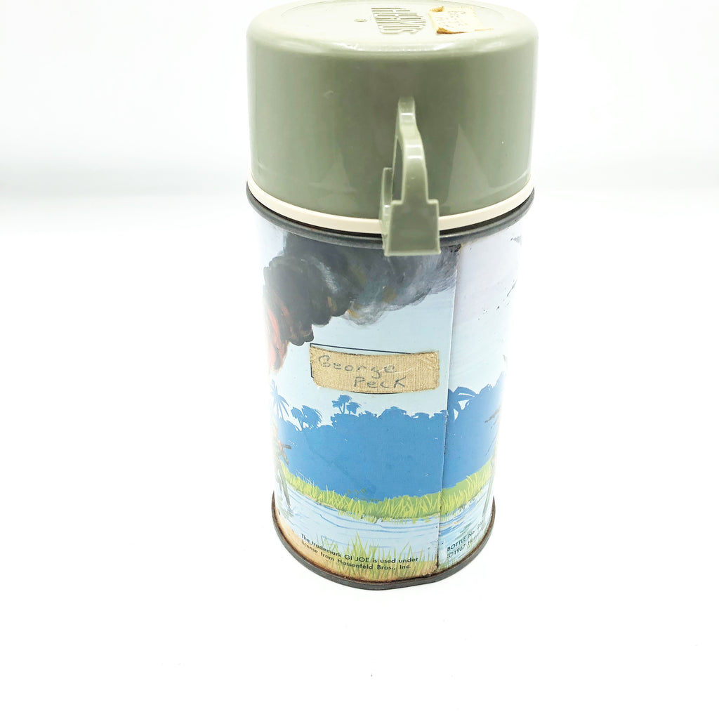 Vintage 1967 Hassenfeld GI Joe Lunch Box W/ Original Thermos