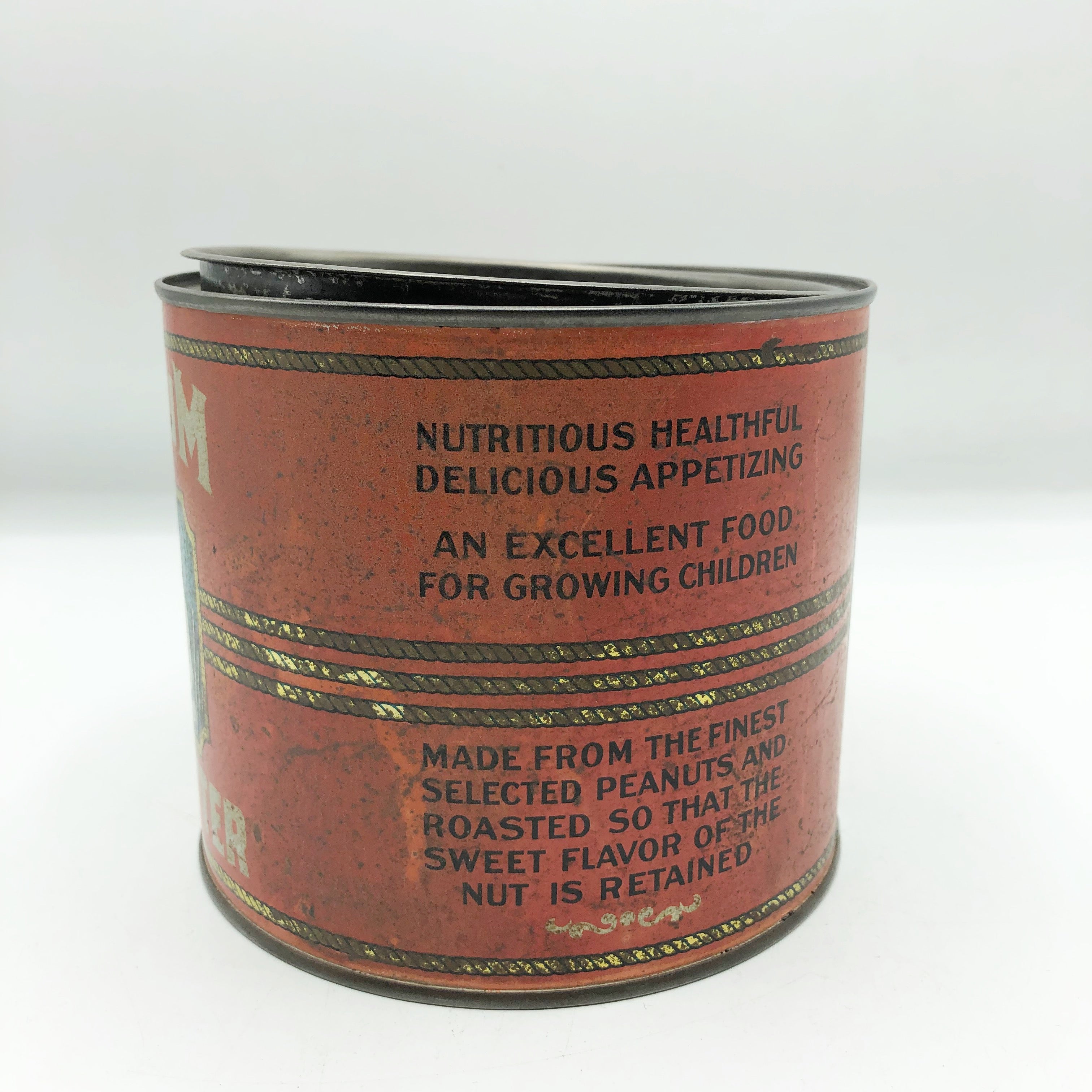 Vintage Antique Advertising Maximum General Foods Tin Litho Pail Tin