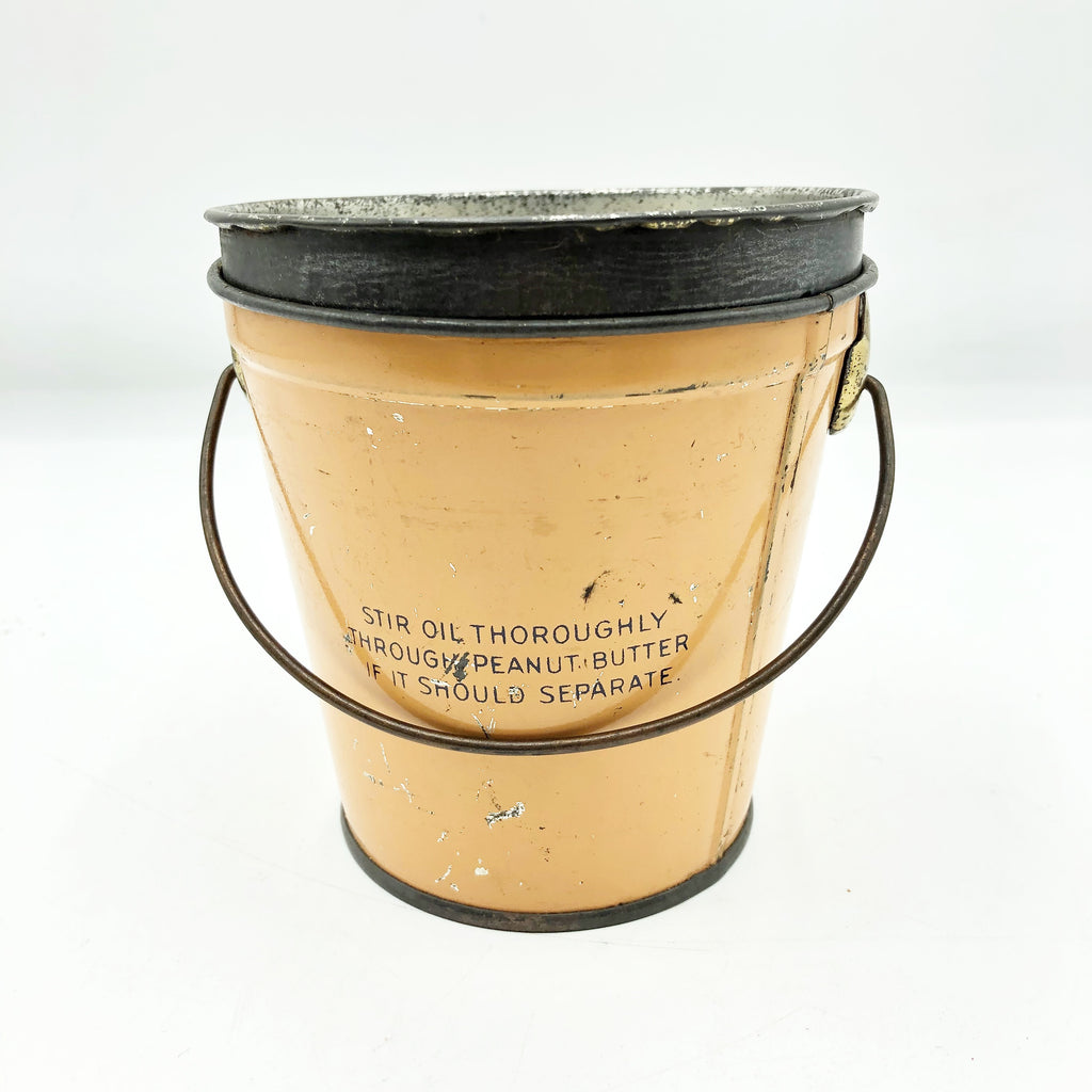 Vintage Sultana Peanut Butter Tin Litho Pail Tin