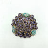 Vintage Schreiner N.Y. Large Rhinestone Brooch