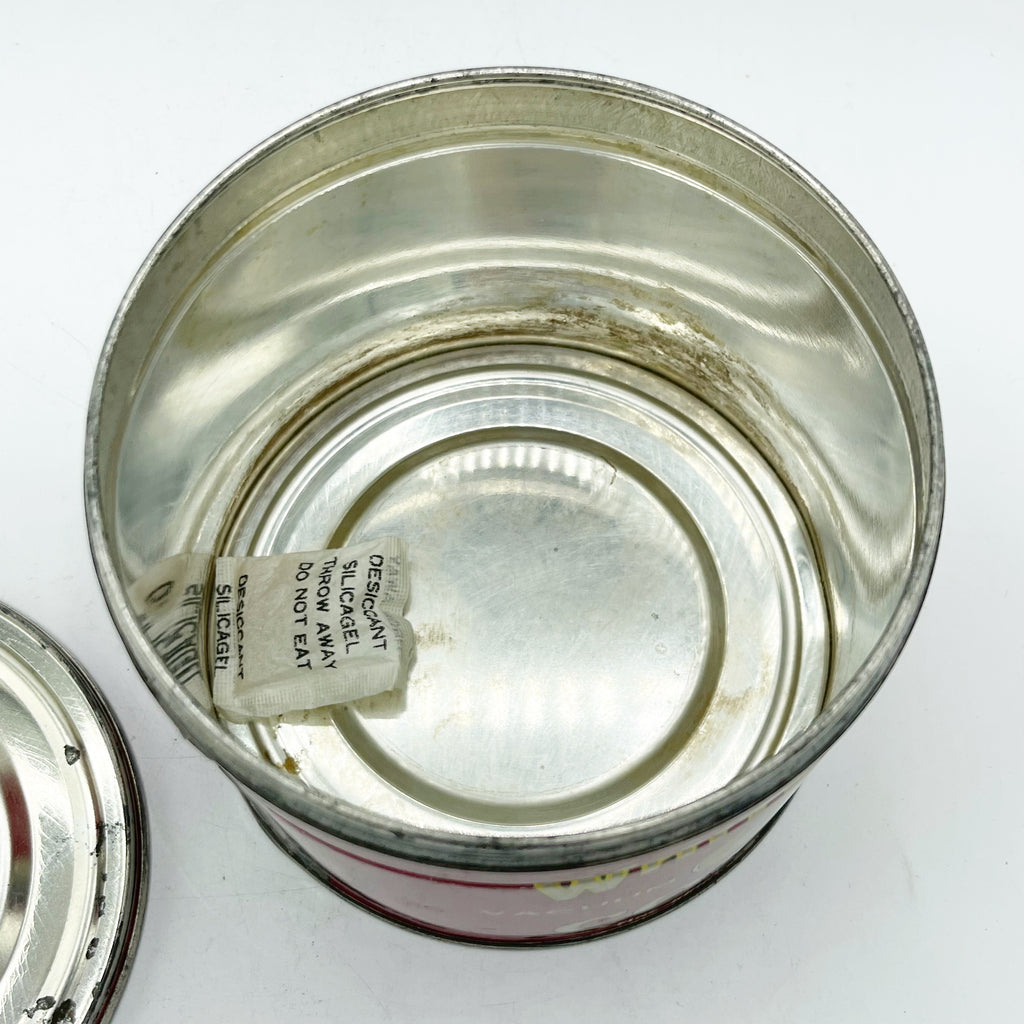 Vintage Dauas Texas White Swan 1lb Coffee Can