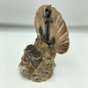 Antique Coney Island Seashell Souvenir Inkwell
