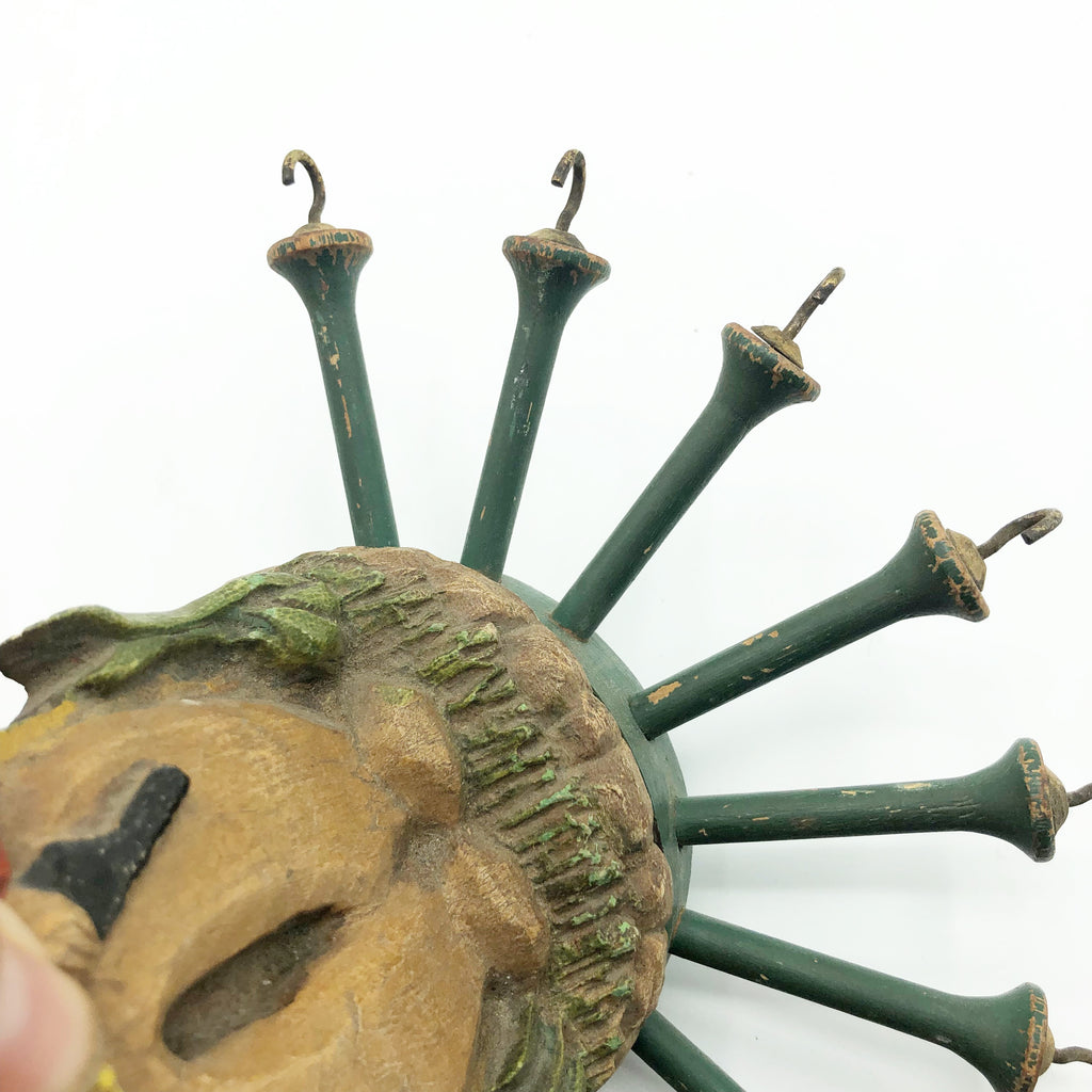 Vintage 1930’s Cowboy Cup Holder/ Towel Holder