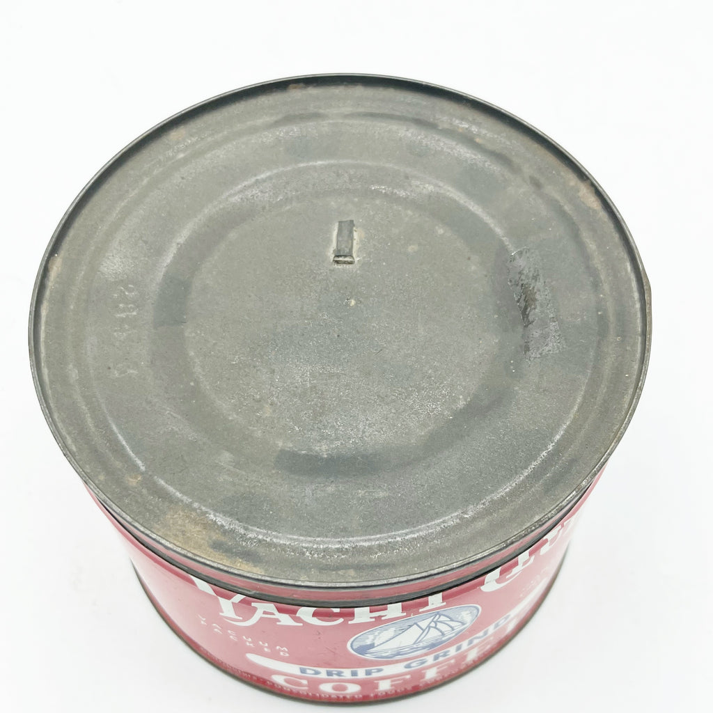 Vintage Yacht Club 1lb Coffee Can