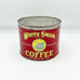 Vintage Dauas Texas White Swan 1lb Coffee Can