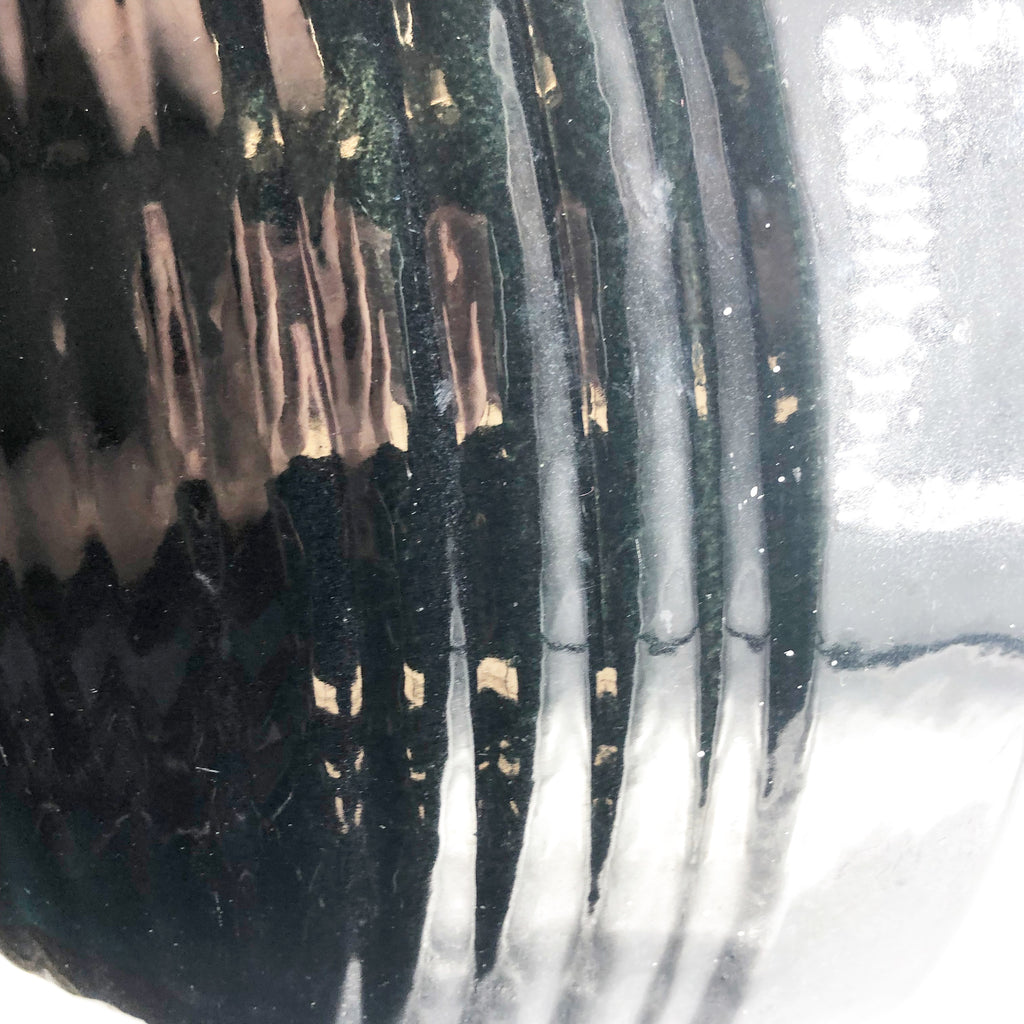 Vintage 1930’s Bauer Pottery Black Footed 14” Punch Bowl