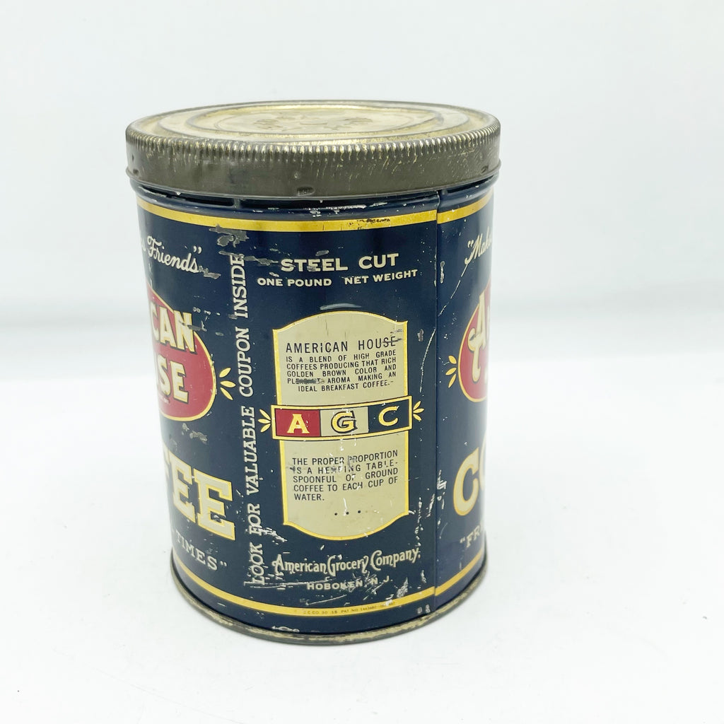Vintage American House 1930’s Coffee Twist Can
