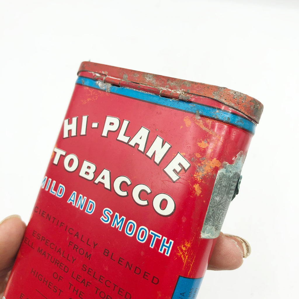 Vintage 1940’s-1950’s Hi-Plane Tobacco Tin
