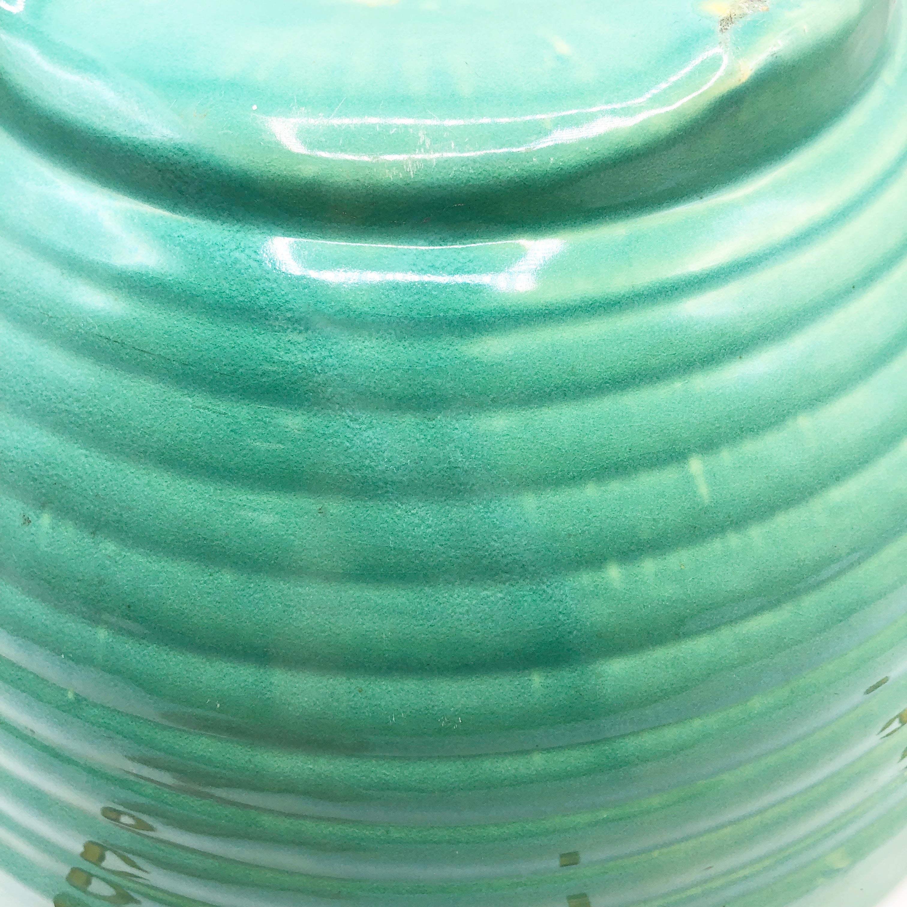 Green Bauer Punch Bowl