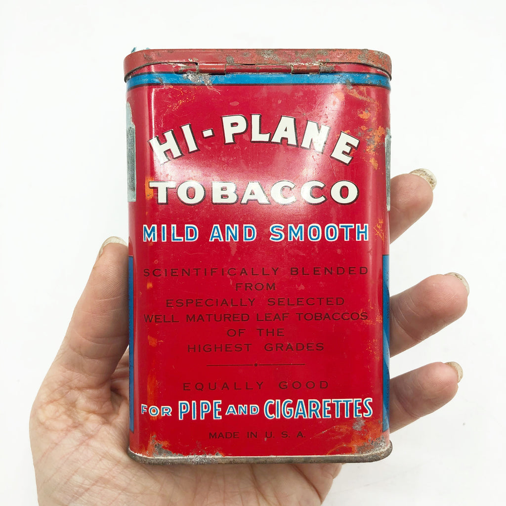 Vintage 1940’s-1950’s Hi-Plane Tobacco Tin
