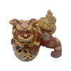  Vintage Pair of Ceramic Foo Dog Figurines