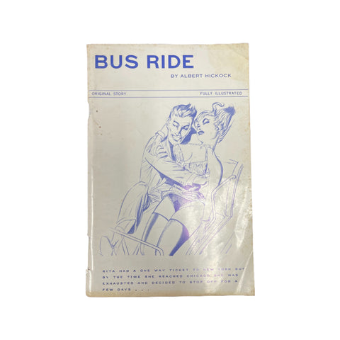 Vintage 1960’s “Bus Ride” By Albert Hickock Illustrated Magazine Booklet