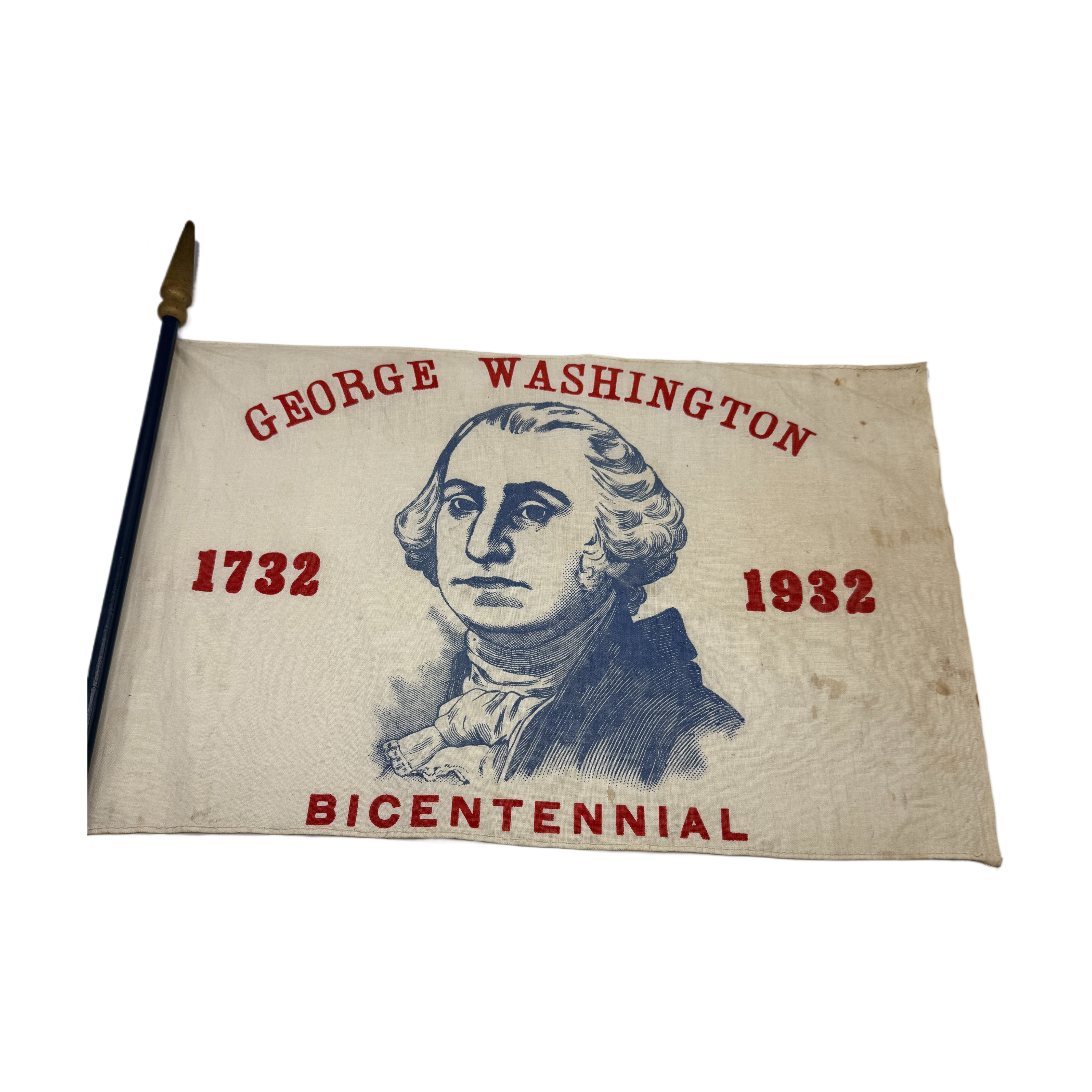 Vintage 1932 George Washington Bicentennial Flag 