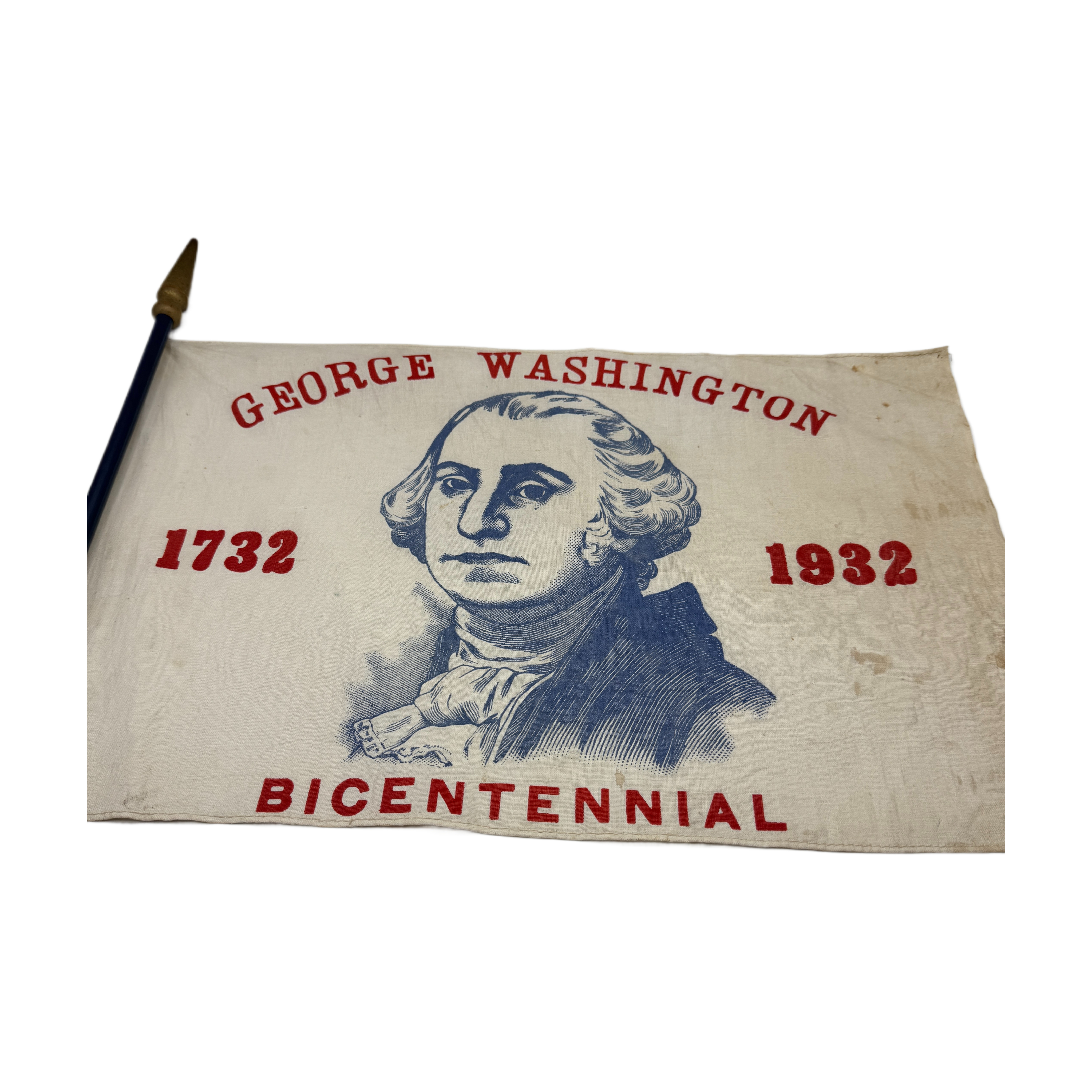 Vintage 1932 George Washington Bicentennial Flag 