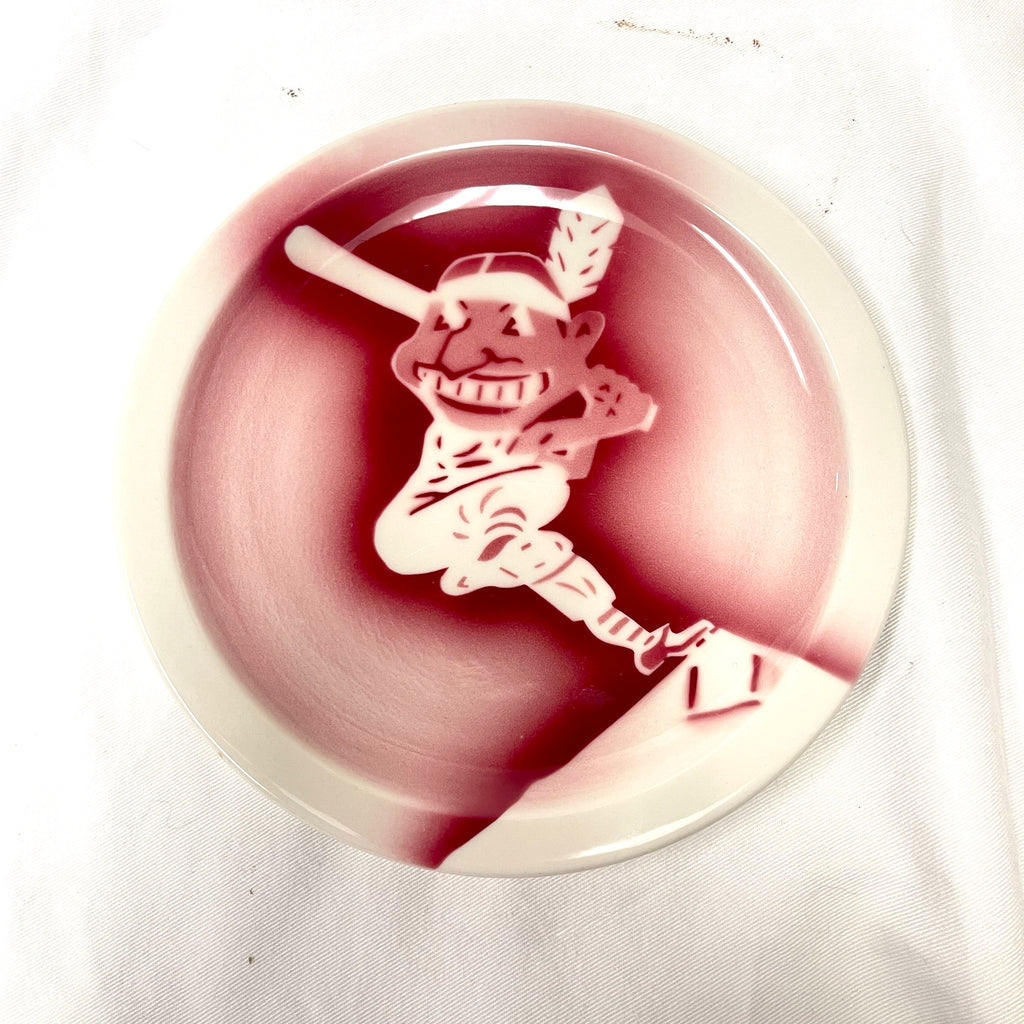 Rare Vintage Syracuse China “Chief Wahoo” Cleveland Indians Plate