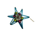 Vintage Mercury Glass Bead Star Christmas Ornament