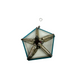Vintage Mercury Glass Bead Star Christmas Ornament