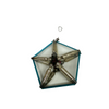Vintage Mercury Glass Bead Star Christmas Ornament