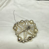 Vintage Mercury Glass Bead Star Christmas Ornament