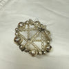Vintage Mercury Glass Bead Star Christmas Ornament