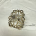 Vintage Mercury Glass Bead Star Christmas Ornament