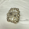 Vintage Mercury Glass Bead Star Christmas Ornament