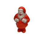 Vintage Irwin Celluloid Christmas Santa Candy Container