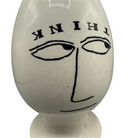Vintage LaGardo Tackett 1959 Egg Head "Think" Rare Stash Jar From Playboy Magazine