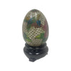 Antique Plaque A’ Jour Egg W/ Stand 