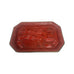 Vintage Cinnabar Carved Lacquer Tray