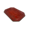 Vintage Cinnabar Carved Lacquer Tray