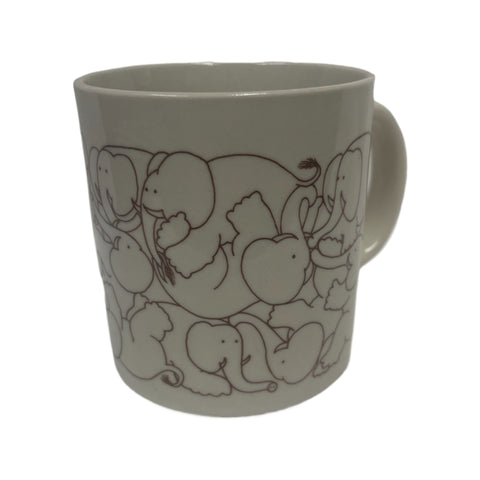 Vintage Taylor & NG 1979 Naughty Orgy Elephant Mug