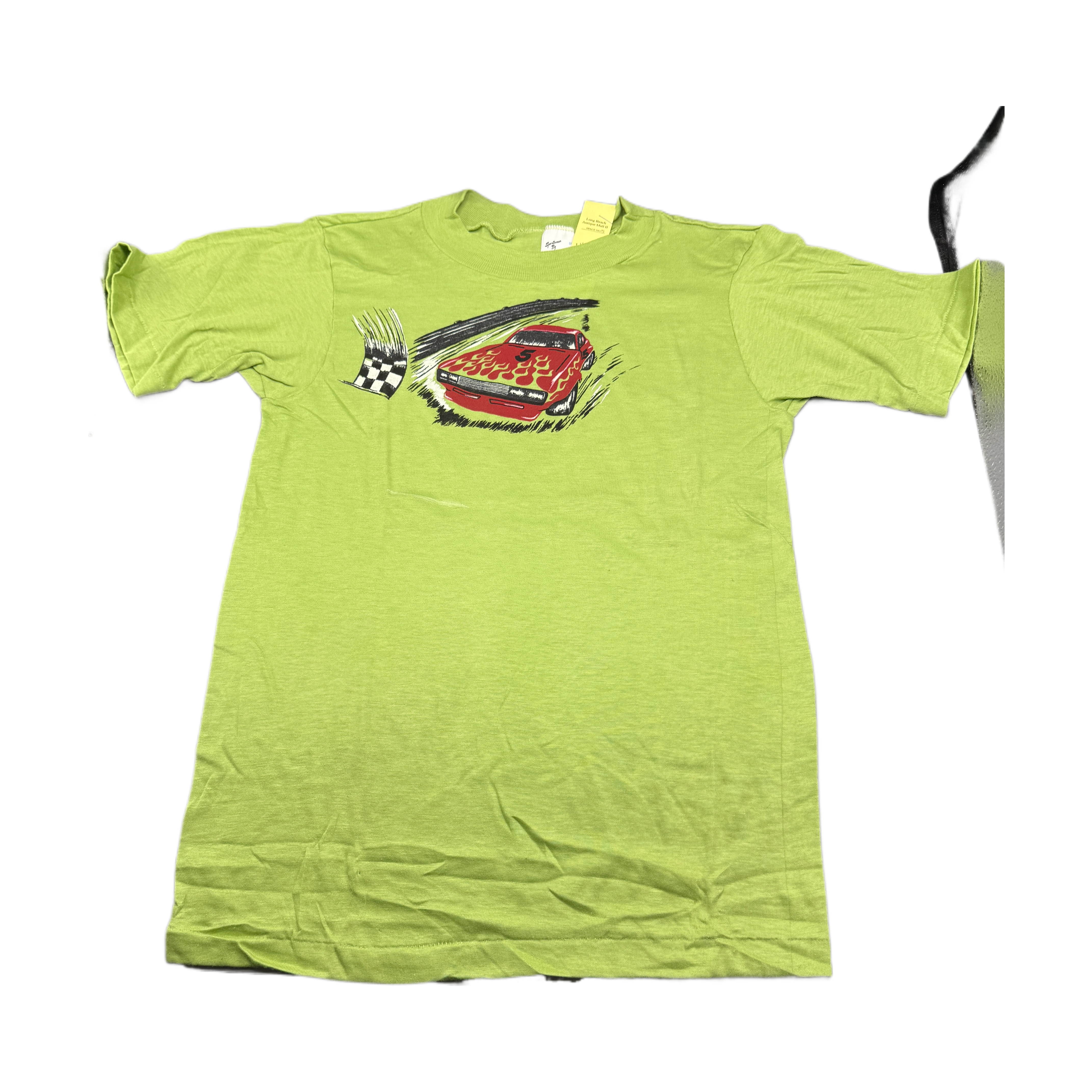 Vintage 1960’s-1970’s NOS Race Car T-Shirt 