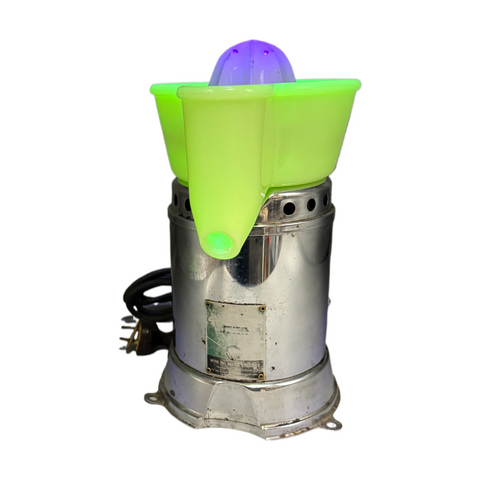 Vintage Art Deco Uranium Glass Sunkist Juicit Juicer