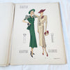 Rare Vintage May 1937 Les Creations Parisiennes Fashion Magazine