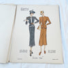 Rare Vintage May 1937 Les Creations Parisiennes Fashion Magazine