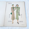 Rare Vintage May 1937 Les Creations Parisiennes Fashion Magazine