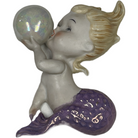 Vintage Norcrest Bubble Mermaid Wall Plaque