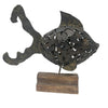 Vintage Decorative Metal Fish Sculpture