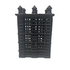 Cast Iron Metal Building Coin Bank