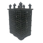 Cast Iron Metal Building Coin Bank