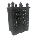 Cast Iron Metal Building Coin Bank