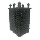Cast Iron Metal Building Coin Bank