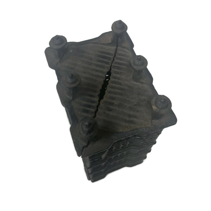 Cast Iron Metal Building Coin Bank