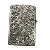 Vintage 1950’s Hand Etched Sterling Silver Zippo Lighter