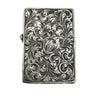 Vintage 1940’s Etched Sterling Silver Zippo Lighter