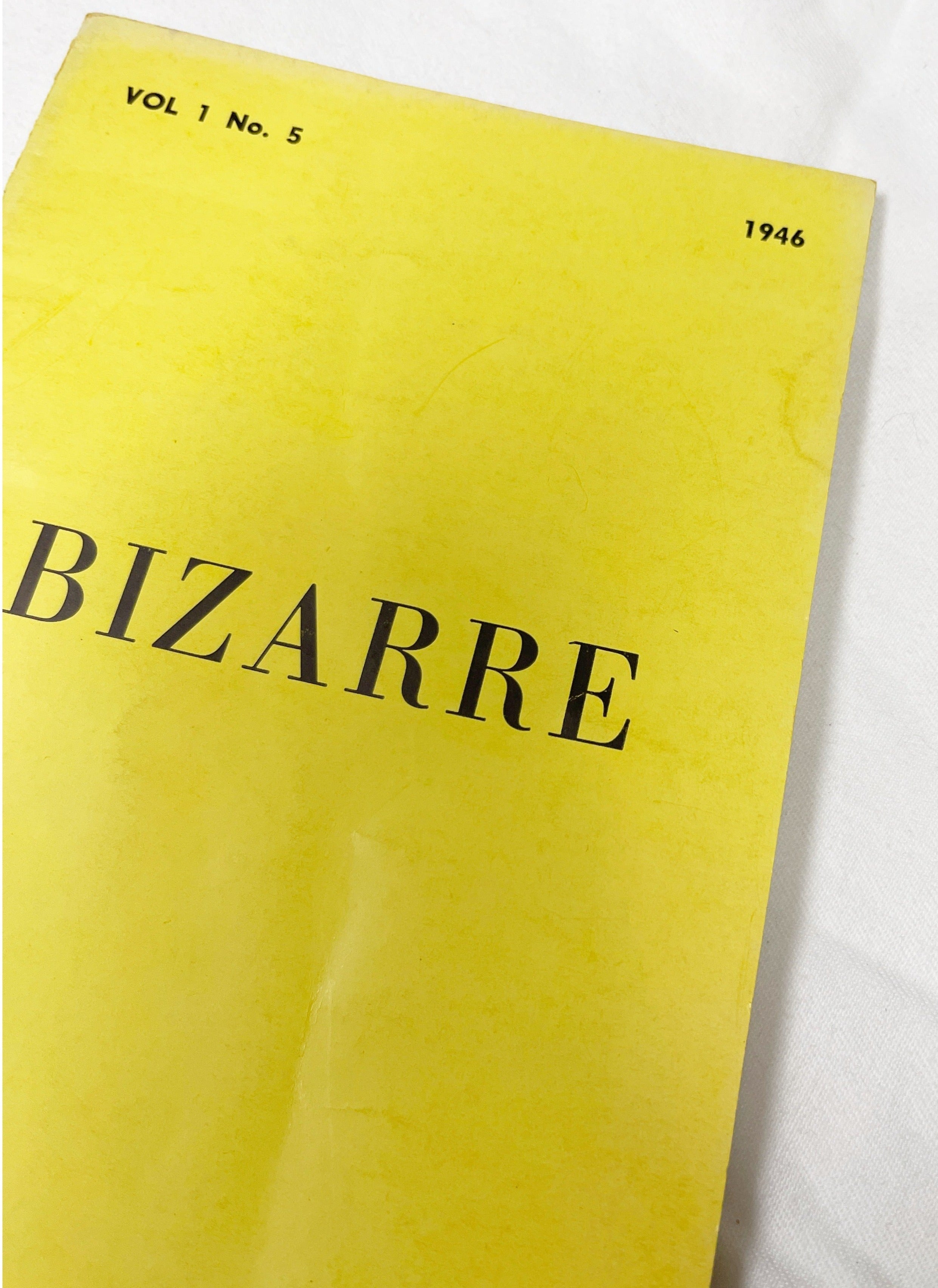 Rare Vintage Volume 1 No. 5 Bizarre Digest John Willie Booklet Magazine
