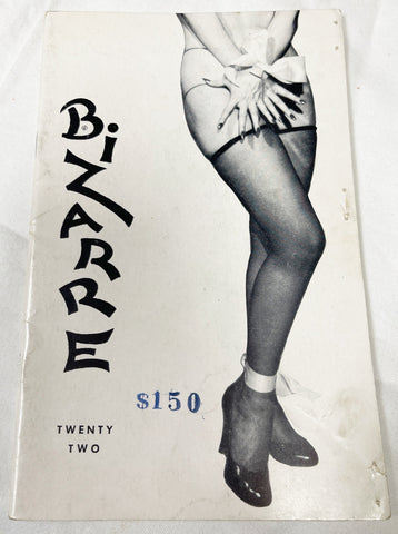 Vintage 1957 Bizarre No. 22  John Willie Iris Klaw Booklet Magazine