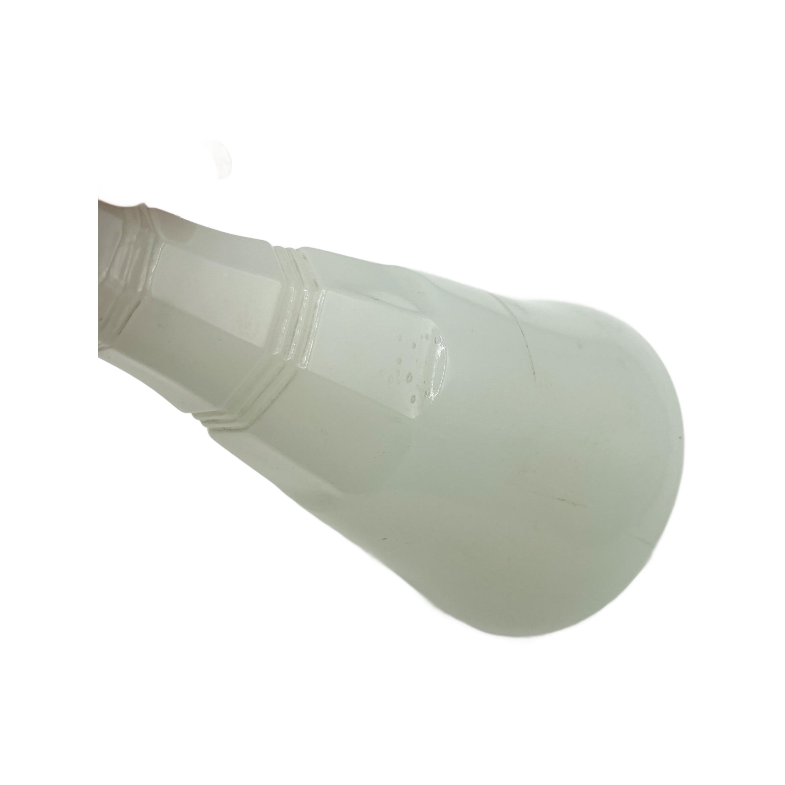Antique Milk Glass Barber Bottle 